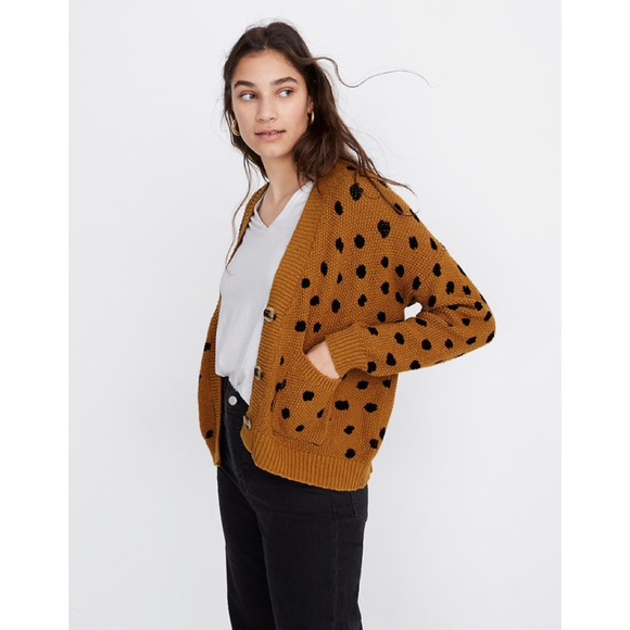 Madewell Hillview Cardigan Sweater in Painted Spot - Picture 8 of 8